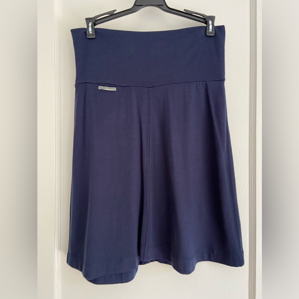 Icebreaker - 100% Merino Wool Villa Skirt - Navy - Size Small